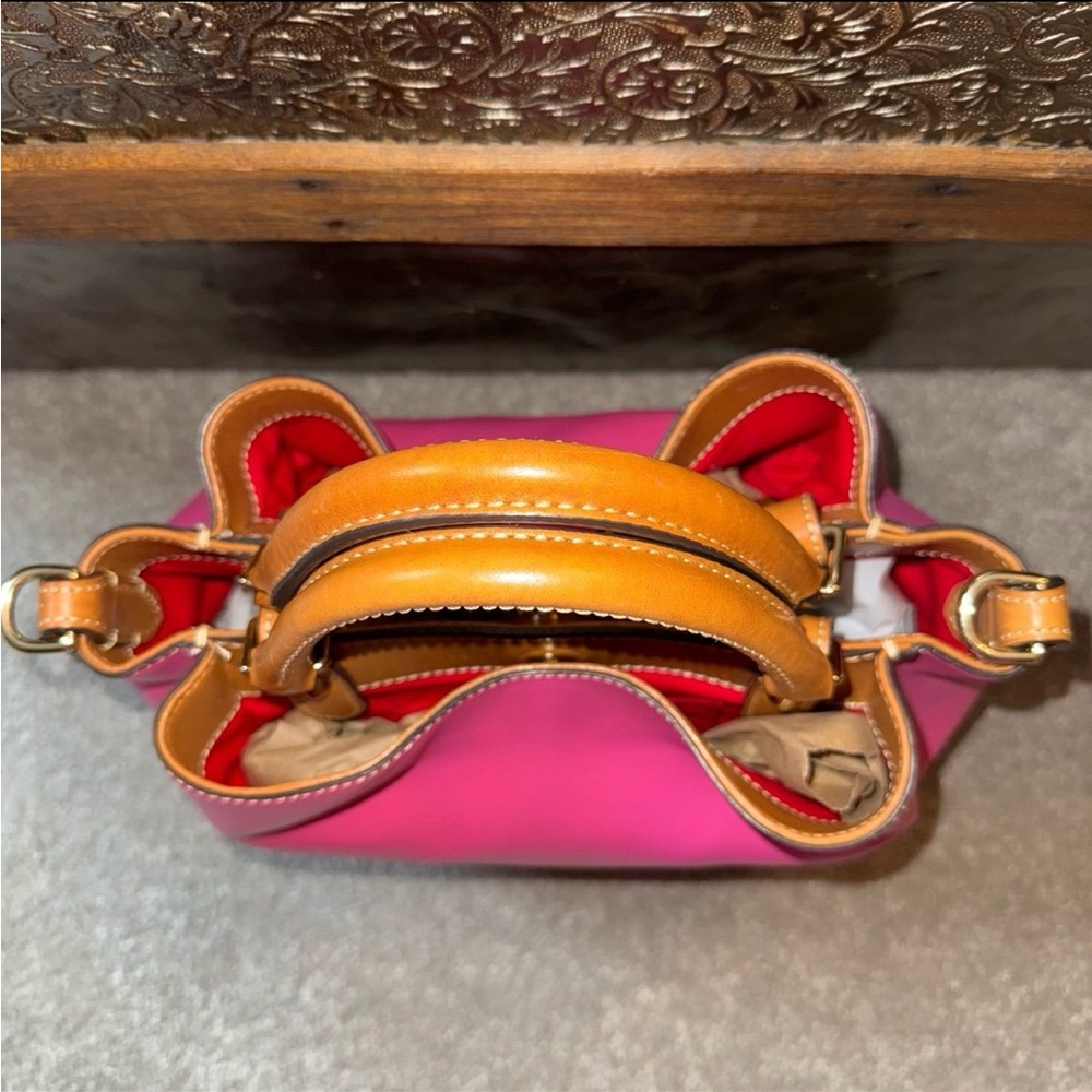 Dooney & Bourke Wexford Brenna in Magenta with strap - Picture 8 of 12
